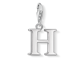 Charm pendant letter H