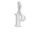Charm pendant letter P