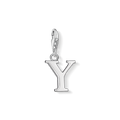 Charm pendant letter Y