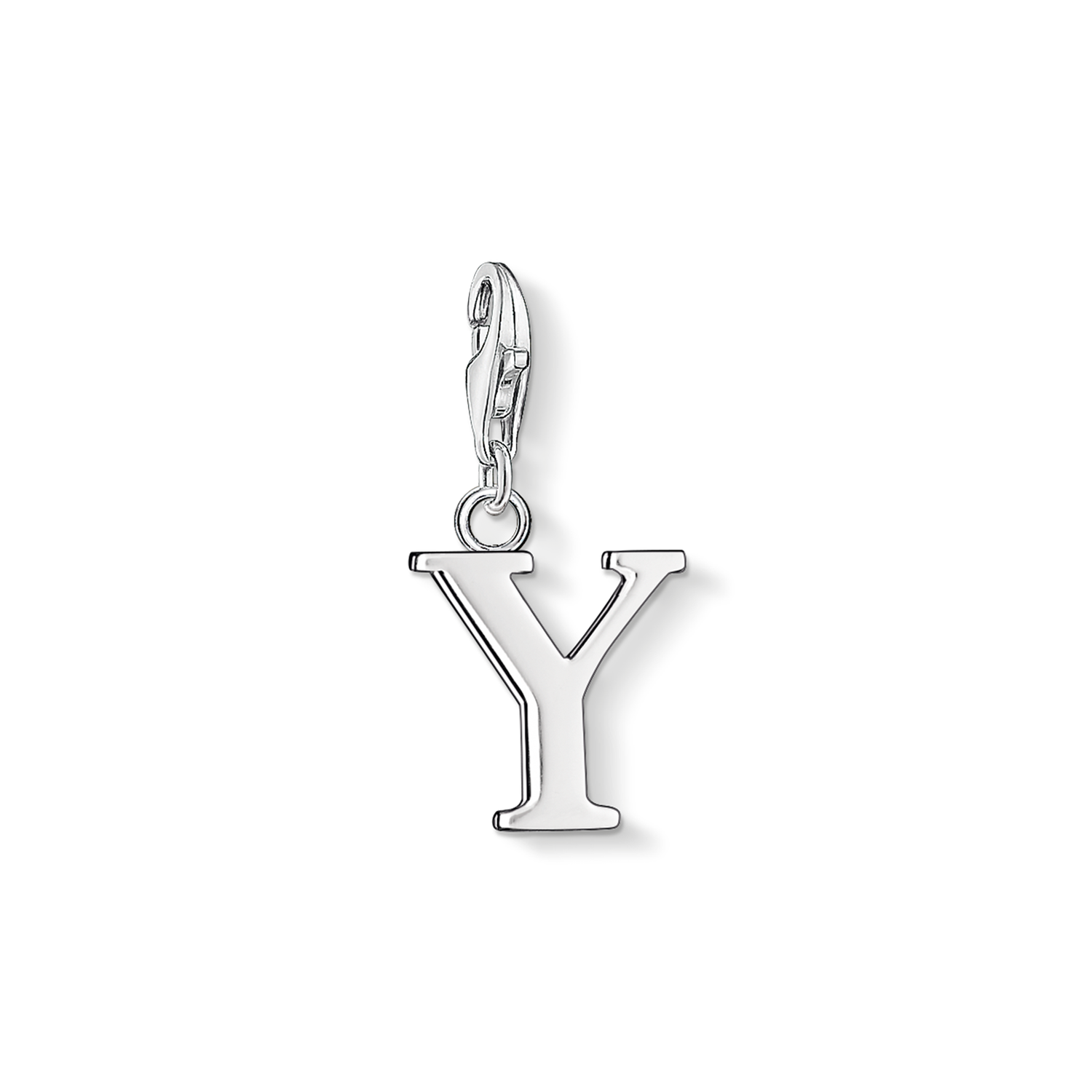 Charm pendant letter Y