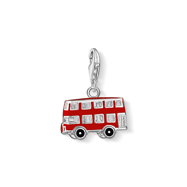 Charm pendant London bus