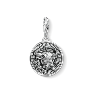 Charm pendant zodiac sign Taurus