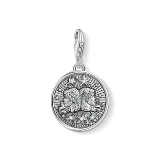 Charm pendant zodiac sign Gemini