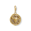 Charm pendant zodiac sign Taurus