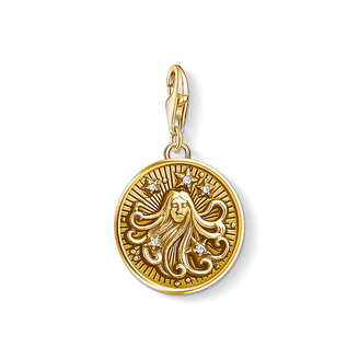 Charm pendant zodiac sign Virgo