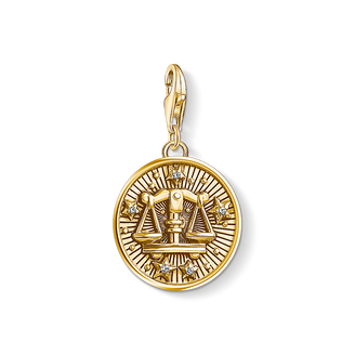Charm pendant zodiac sign Libra