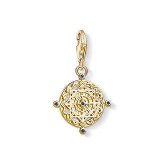 Charm pendant Vintage compass