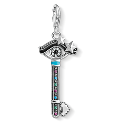 Charm pendant Key to the heart