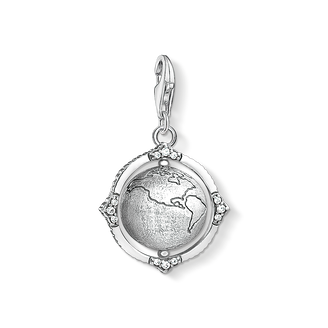 Charm pendant Vintage globe