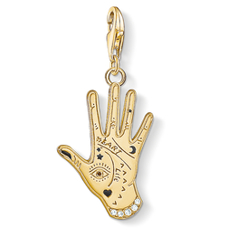 Charm - Vintage Hand black