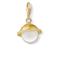 Charm pendant golden planet