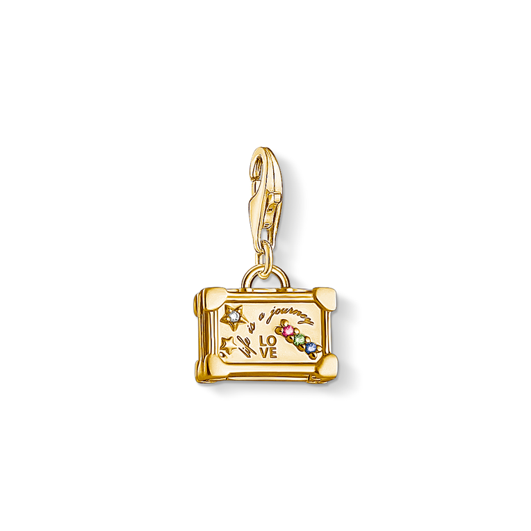 Charm pendant Vintage Suitcase