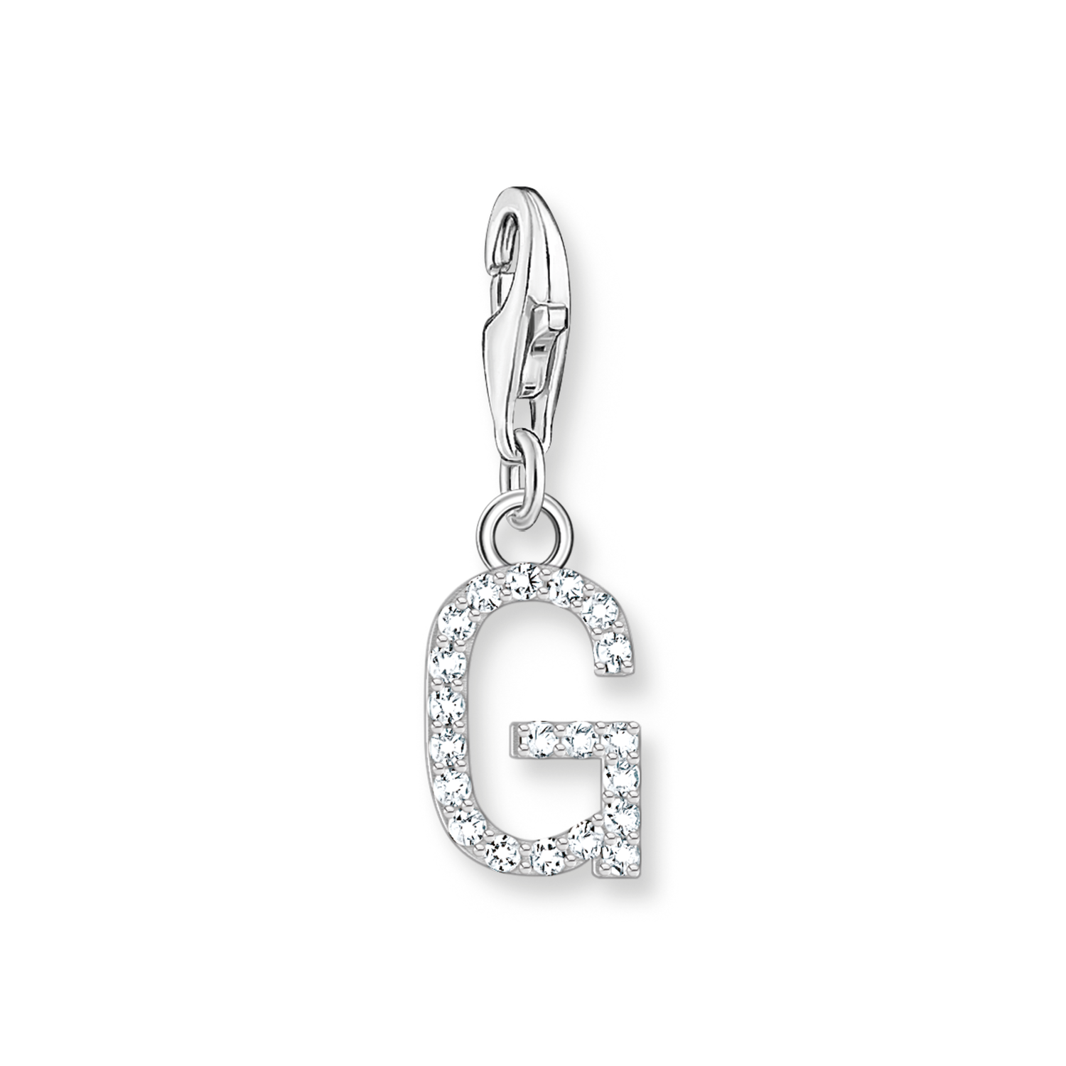 Colgante Charm letra G plata