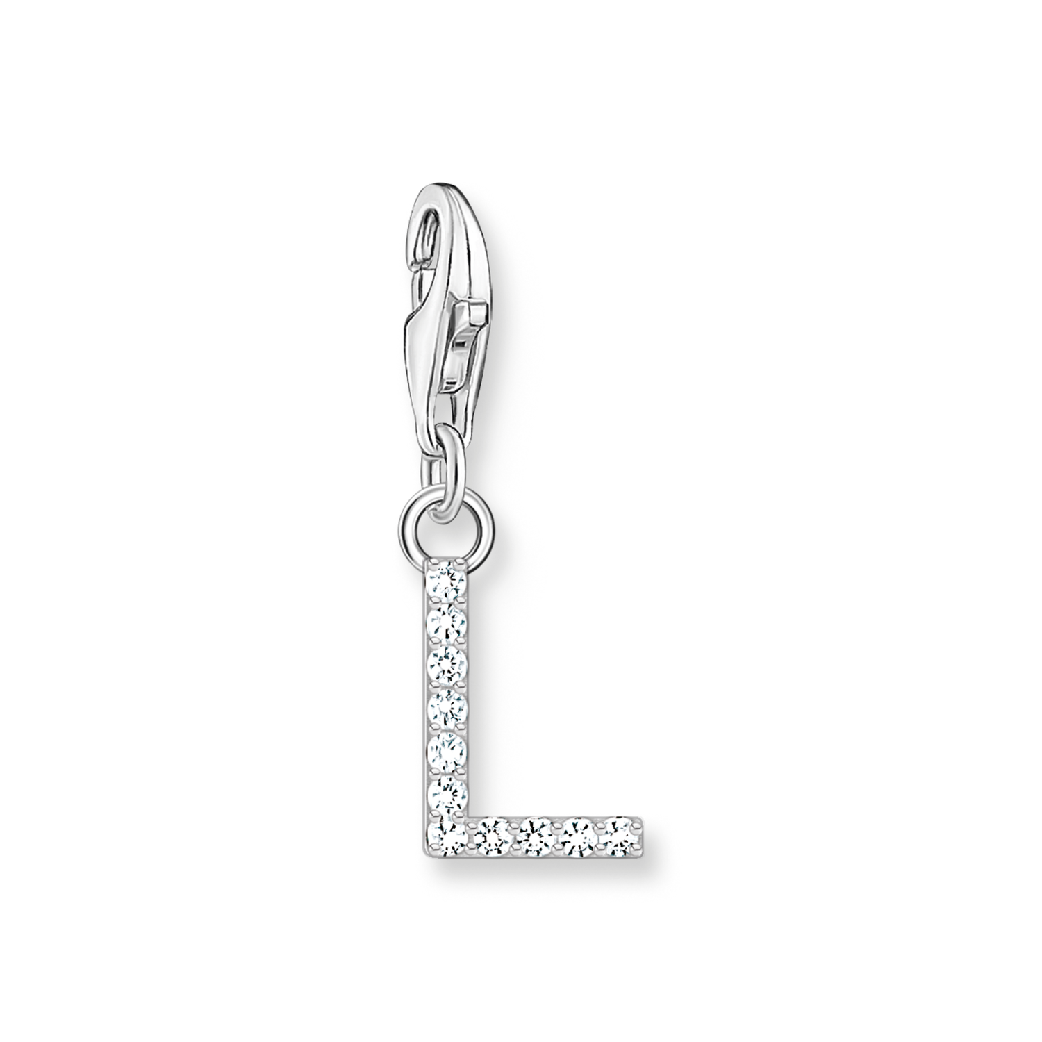Colgante Charm letra L plata