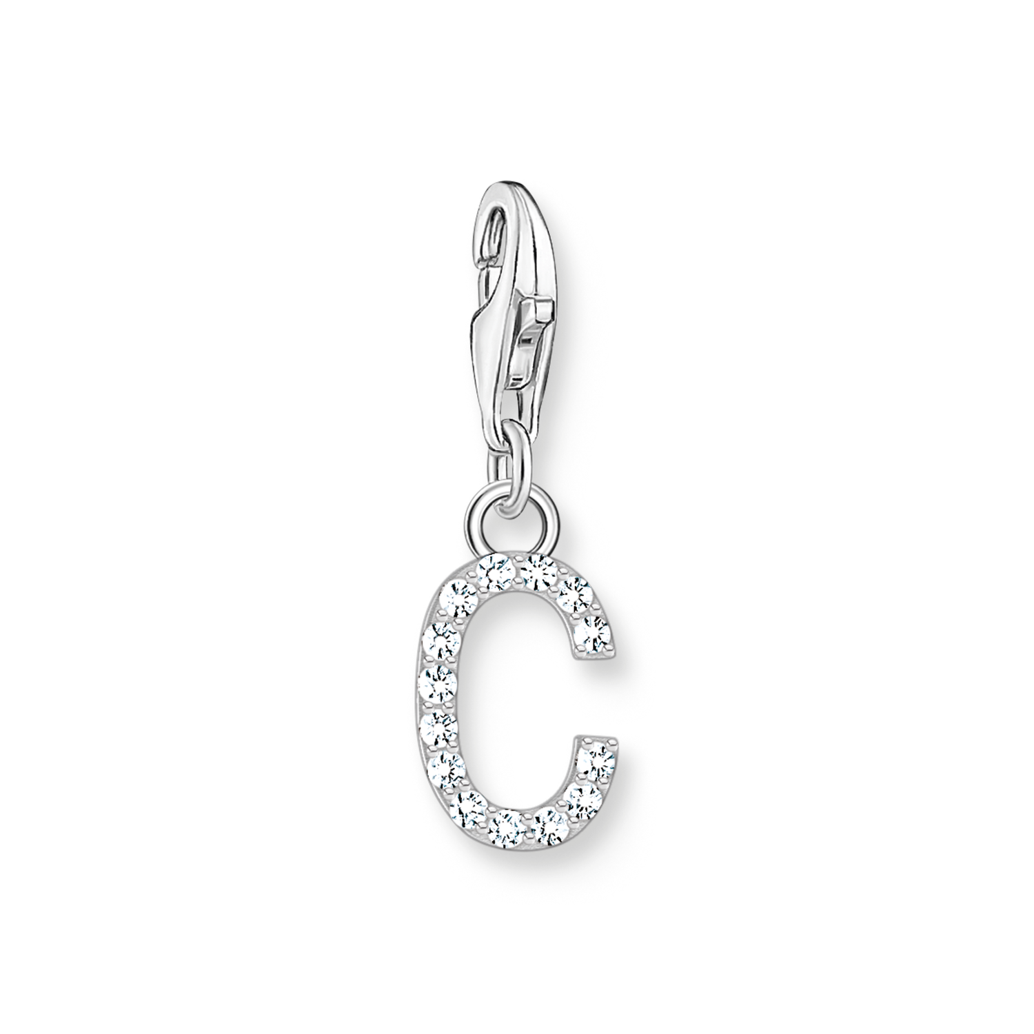 Colgante Charm letra C plata