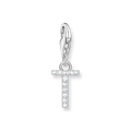 Colgante Charm letra T plata