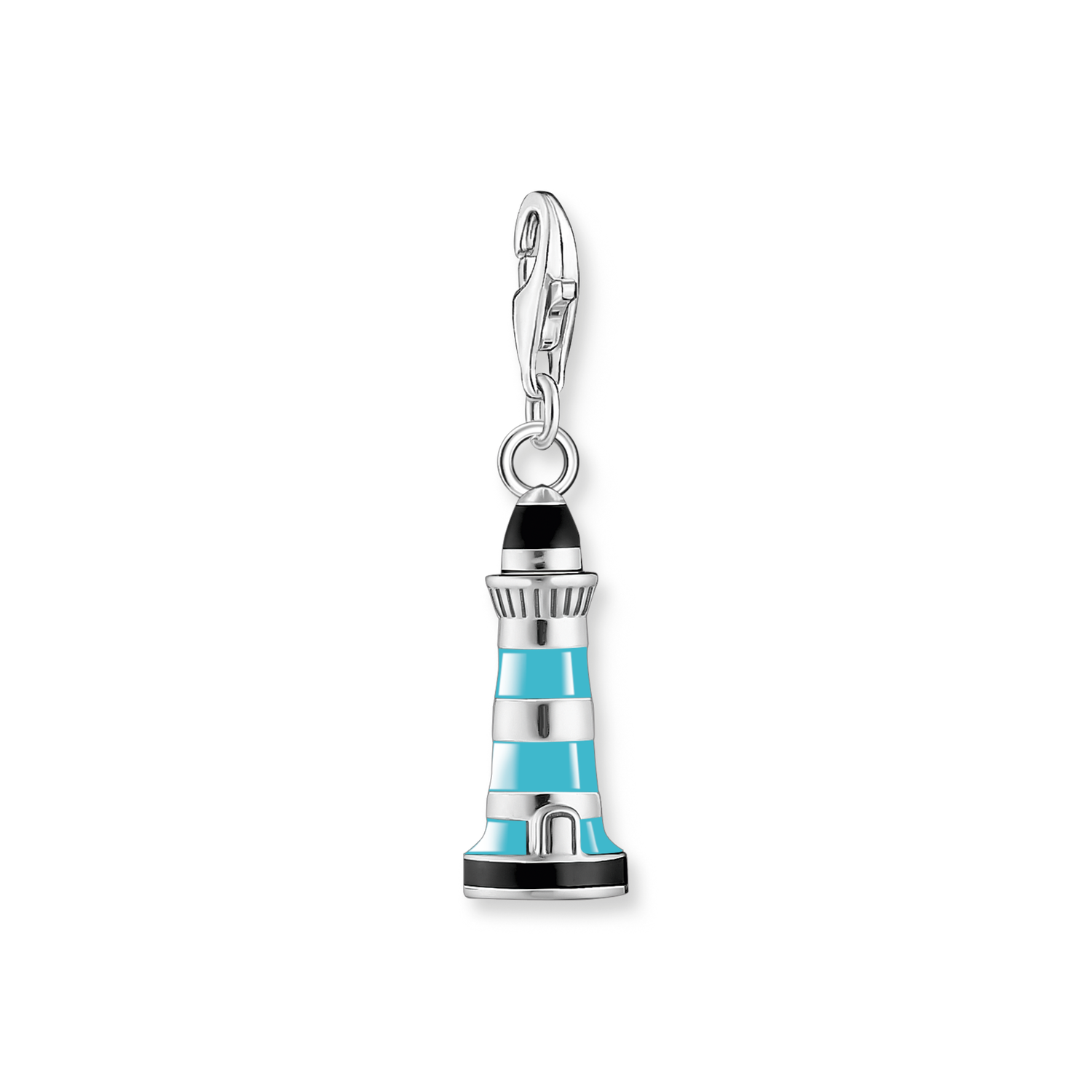 Colgante Charm faro plata