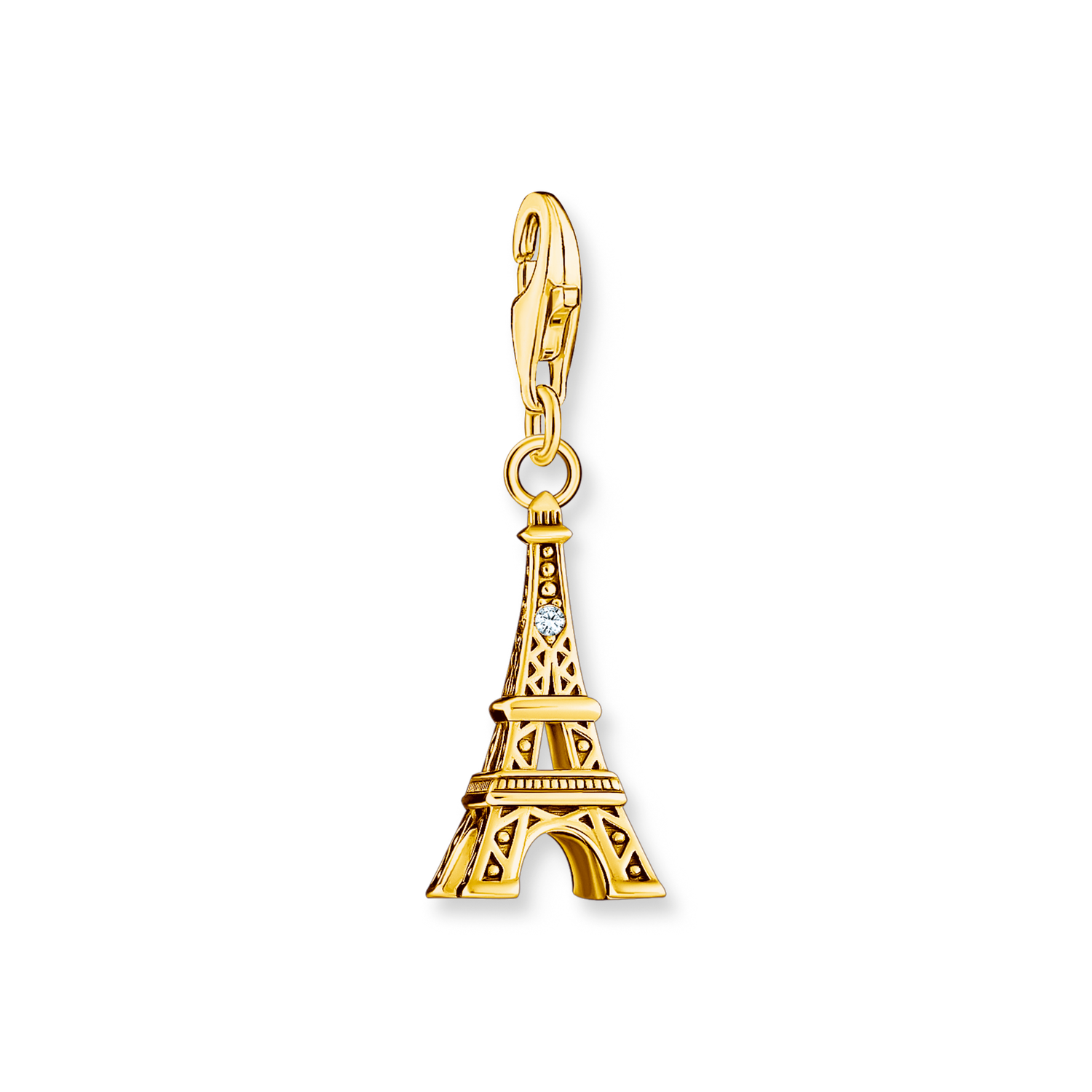 Charmista As we Kiss 925 Sterling silver, gold plated yellow gold/ zirconia colección 2024-1. 