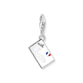 Paris Charms 925 Sterling silver, blackened/ cold enamel/ zirconia colección 2024-1. 