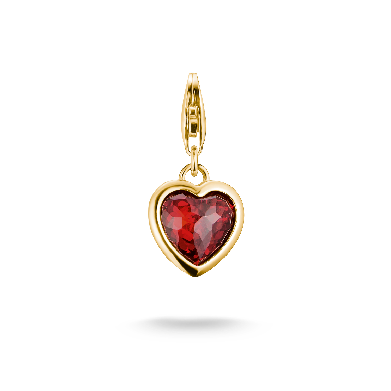 Charm corazón rojo