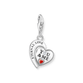 Charmista As we Kiss 925 Sterling silver, blackened/ cold enamel/ zirconia colección 2024-1. 
