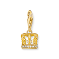 London Charms 925 Sterling silver, gold plated yellow gold/ zirconia colección 2024-1. 