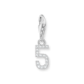 Single Number Charms 925 Sterling silver/ zirconia colección 2024-1. 