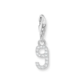 Single Number Charms 925 Sterling silver/ zirconia colección 2024-1. 