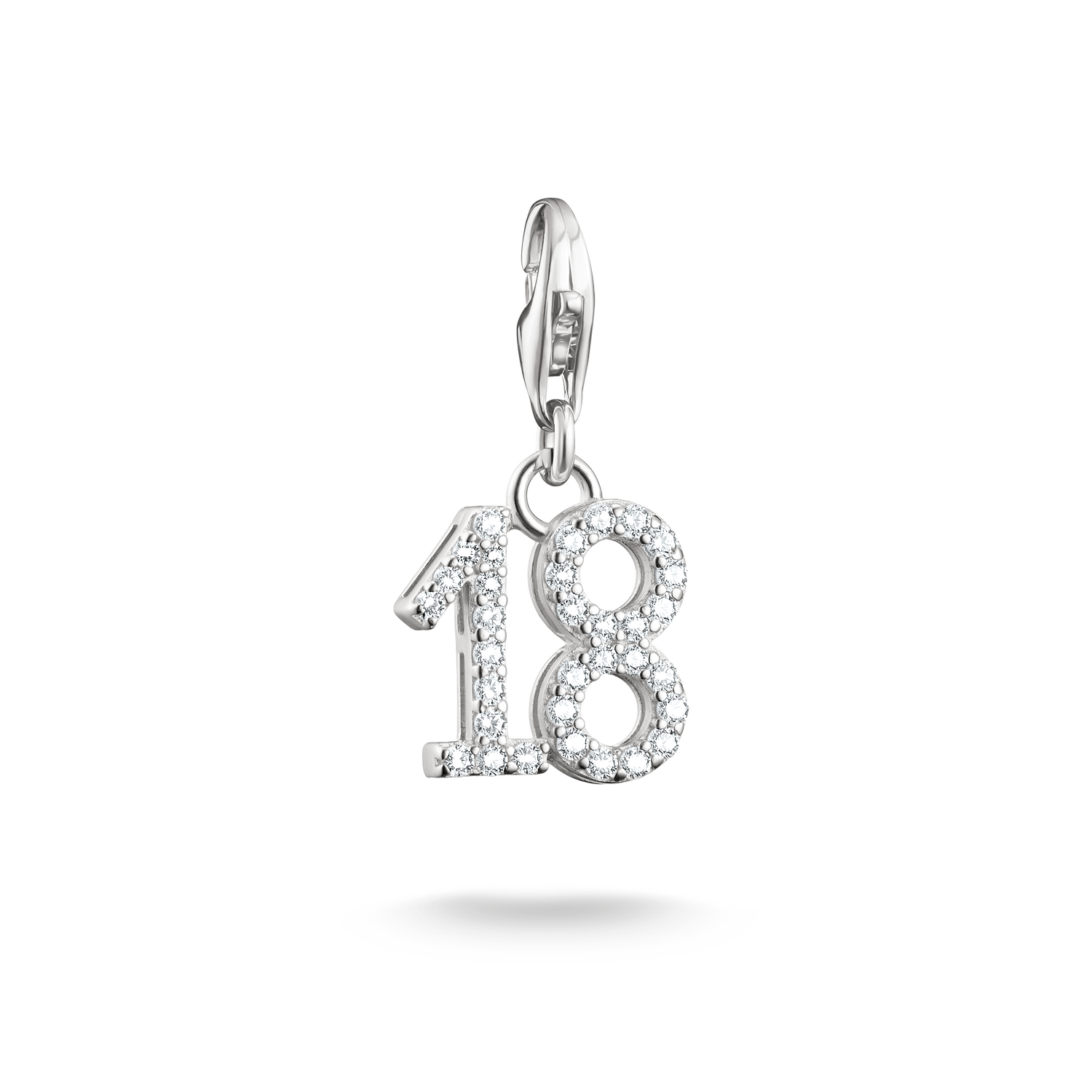 Number Charms 925 Sterling silver/ zirconia colección 2024-1. 