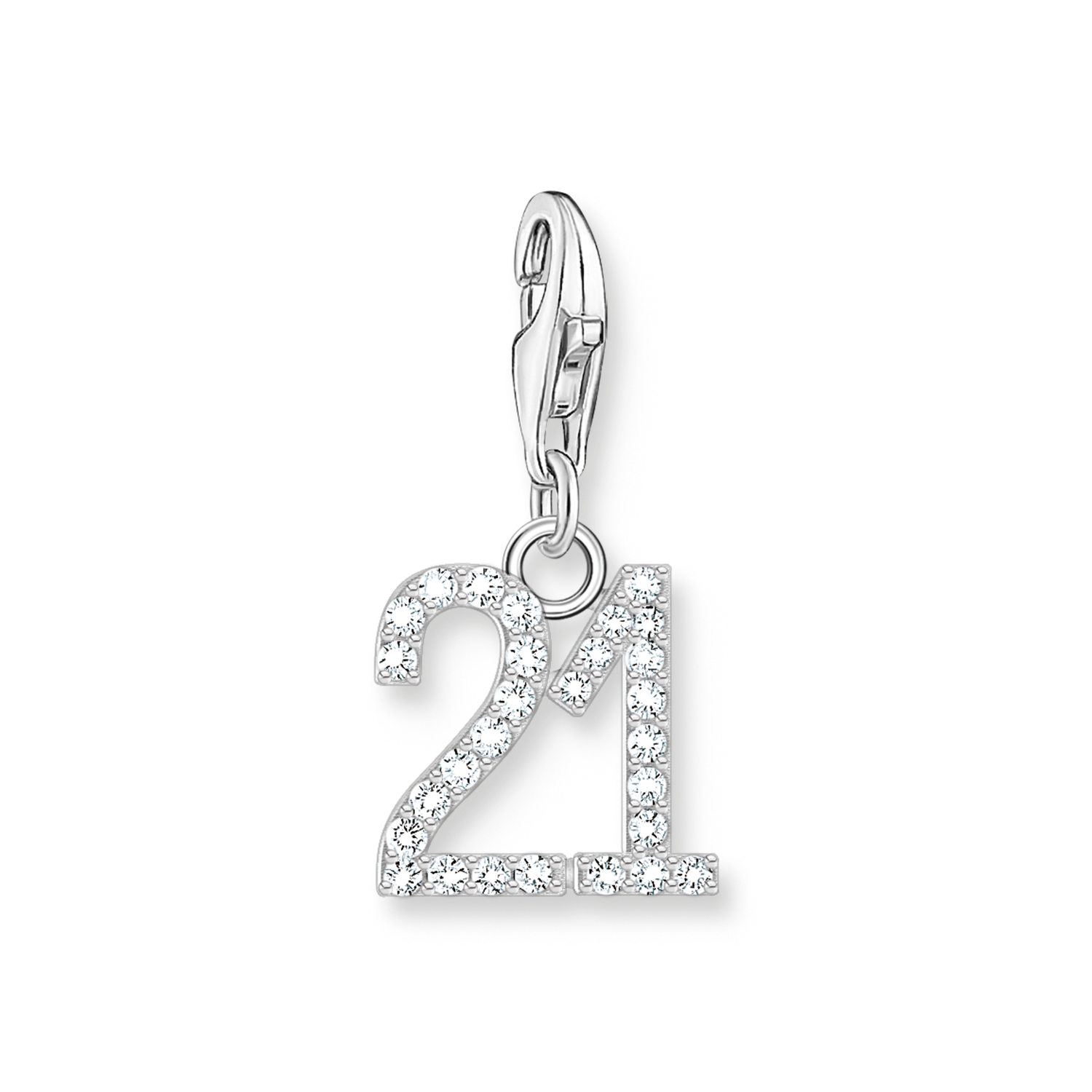 Number Charms 925 Sterling silver/ zirconia colección 2024-1. 