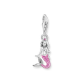 Mixed Charms 925 Sterling silver, blackened/ cold enamel/ synthetic corundum colección 2024-1. 