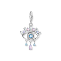 Mixed Charms 925 Sterling silver, blackened/ glass-ceramic stone/ zirconia colección 2024-1. 
