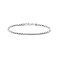 Pulsera veneciana925 Sterling silver, blackenedsilver-coloured