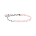 Pulsera Charm con beads y enlaces plata