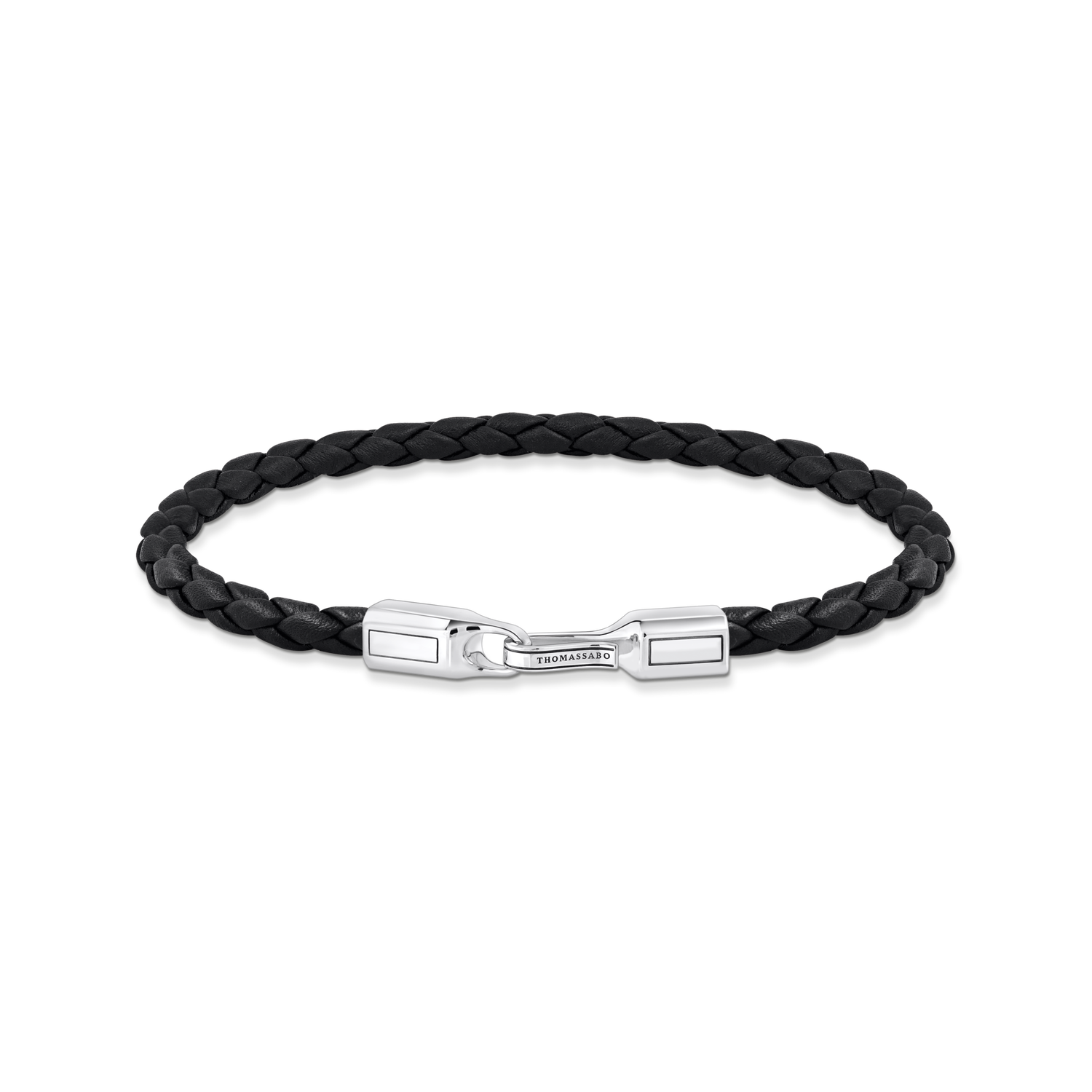 925 Sterling silver, blackened/ leather colección 2024-1.