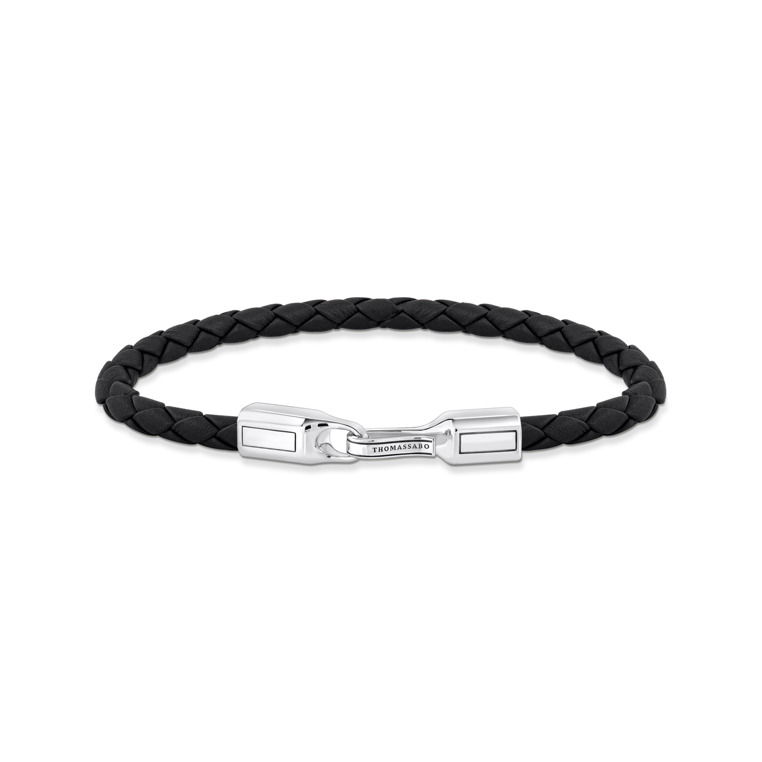 925 Sterling silver, blackened/ leather colección 2024-1.