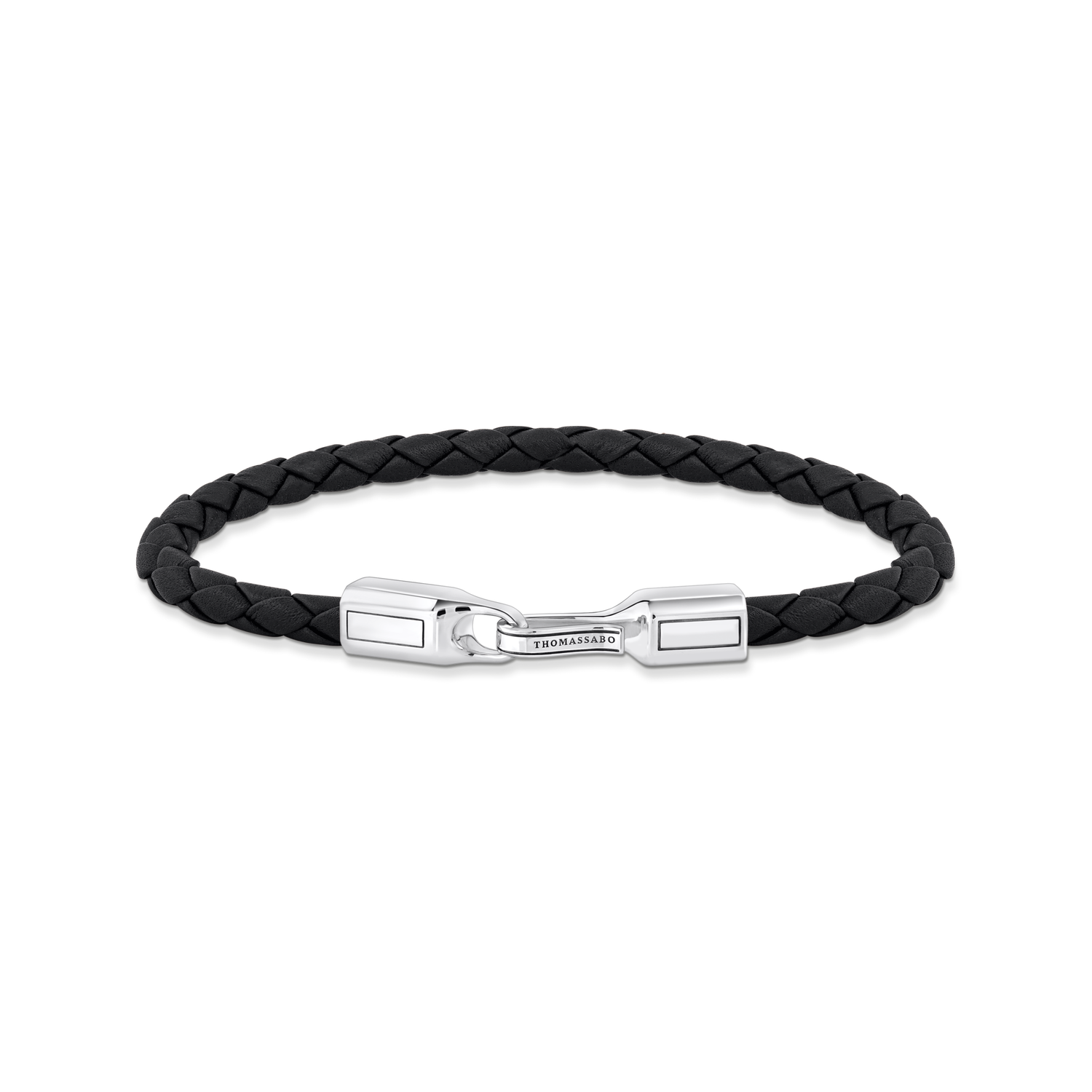 925 Sterling silver, blackened/ leather colección 2024-1.
