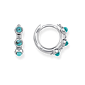TURQUOISE HOOPS