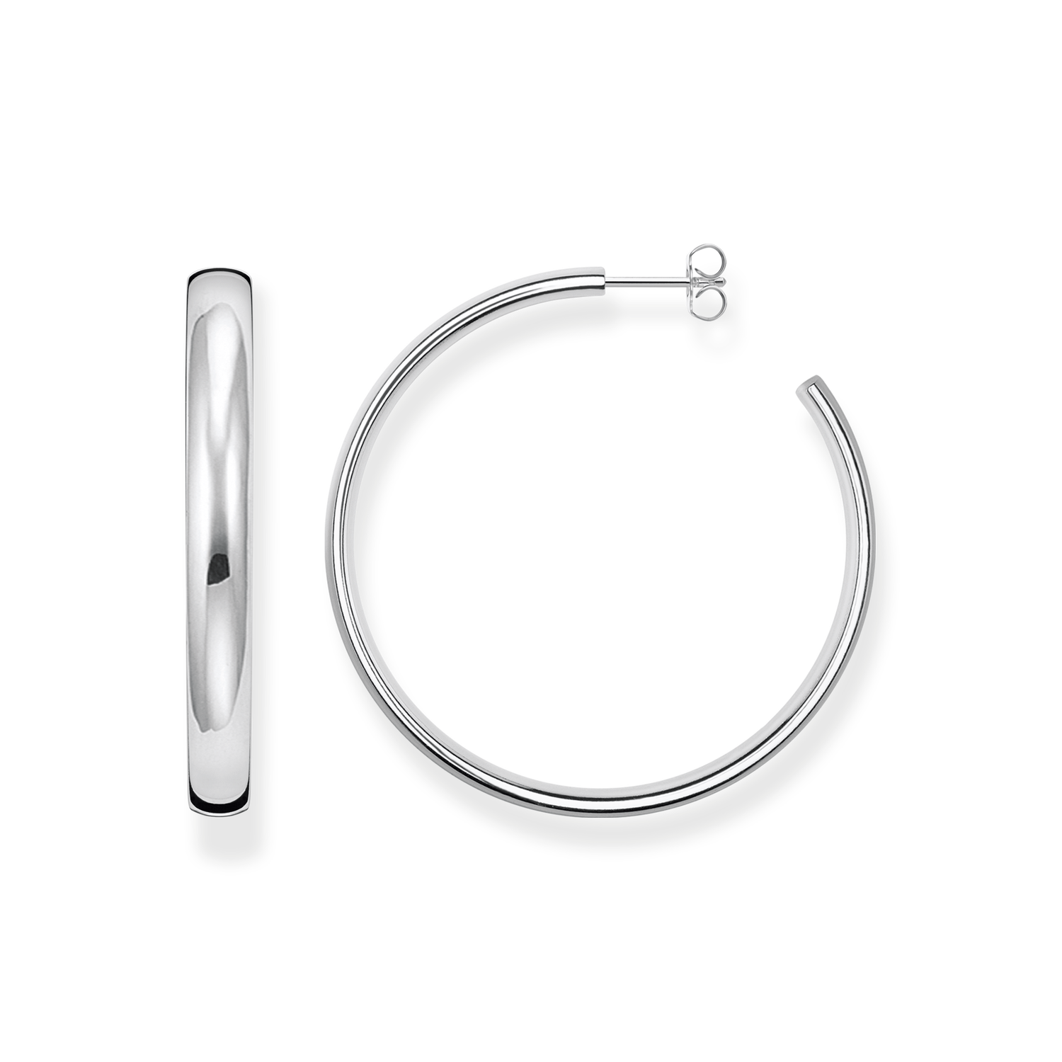 hoop earrings