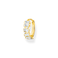 aroplata de ley 925, baño de oro amarillo/ circonitablancoWomen