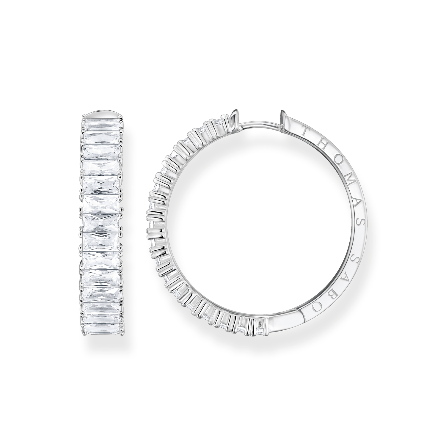 hoop earrings