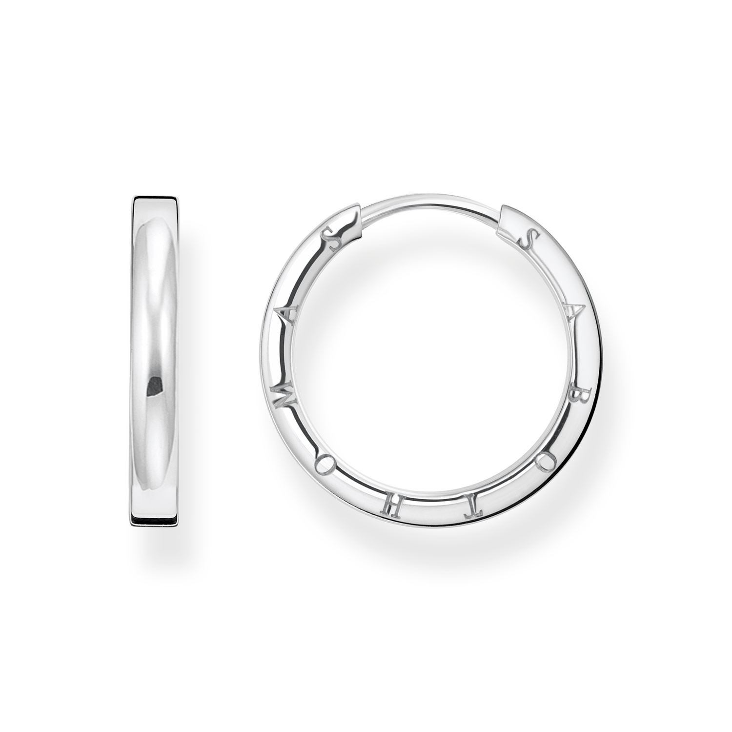 hoop earrings