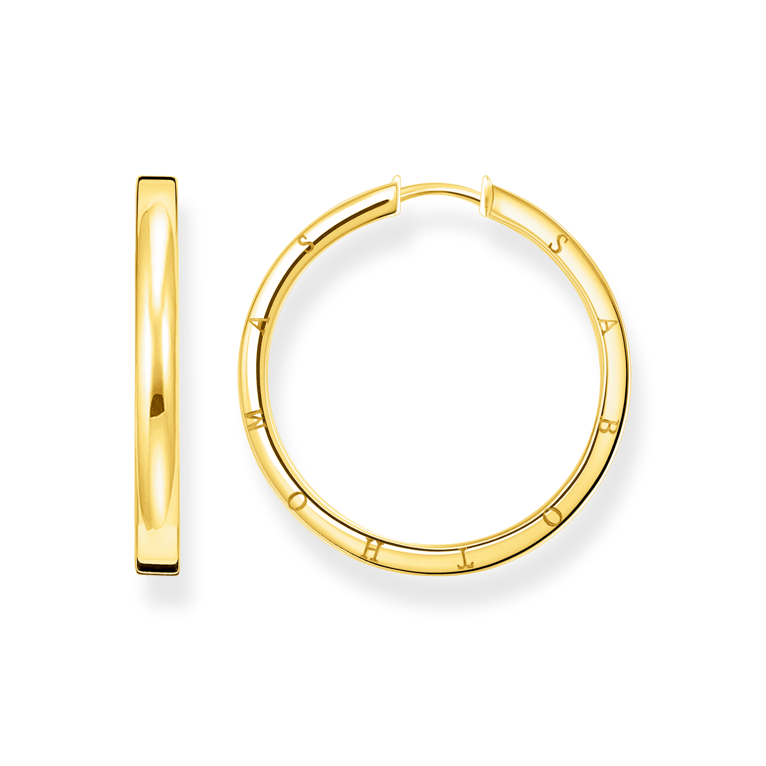 hoop earrings