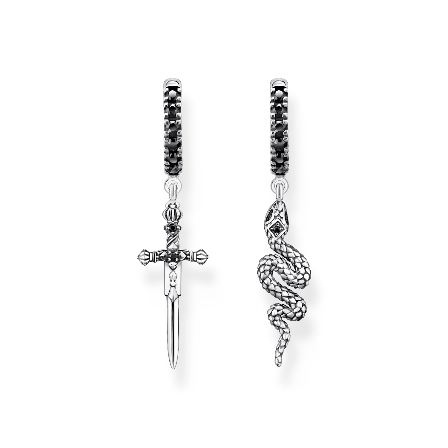 Aros serpiente y espada