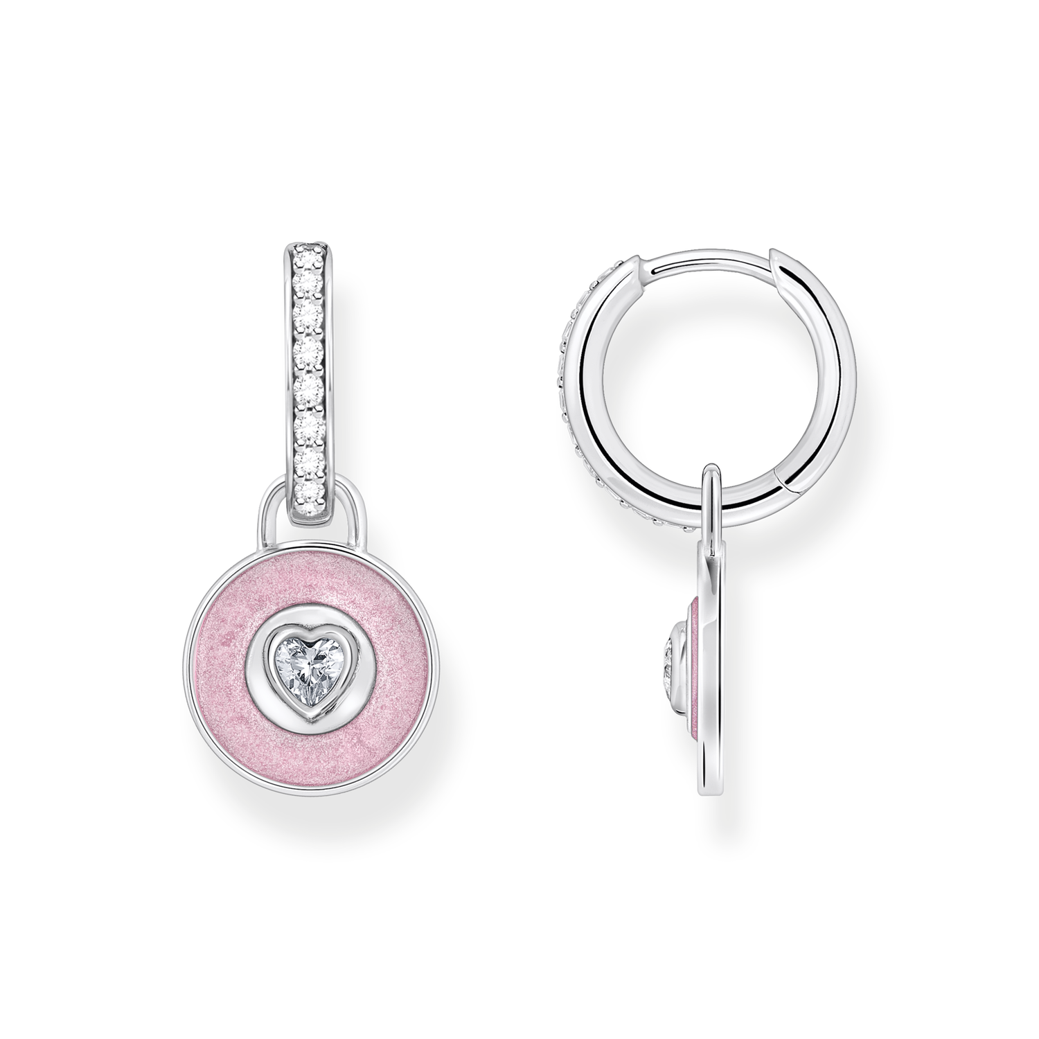 STERLING - COSMIC AMULETS 925 Sterling silver, blackened/ cold enamel/ zirconia colección 2024-1. 