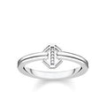 925 Sterling silver/ white diamond