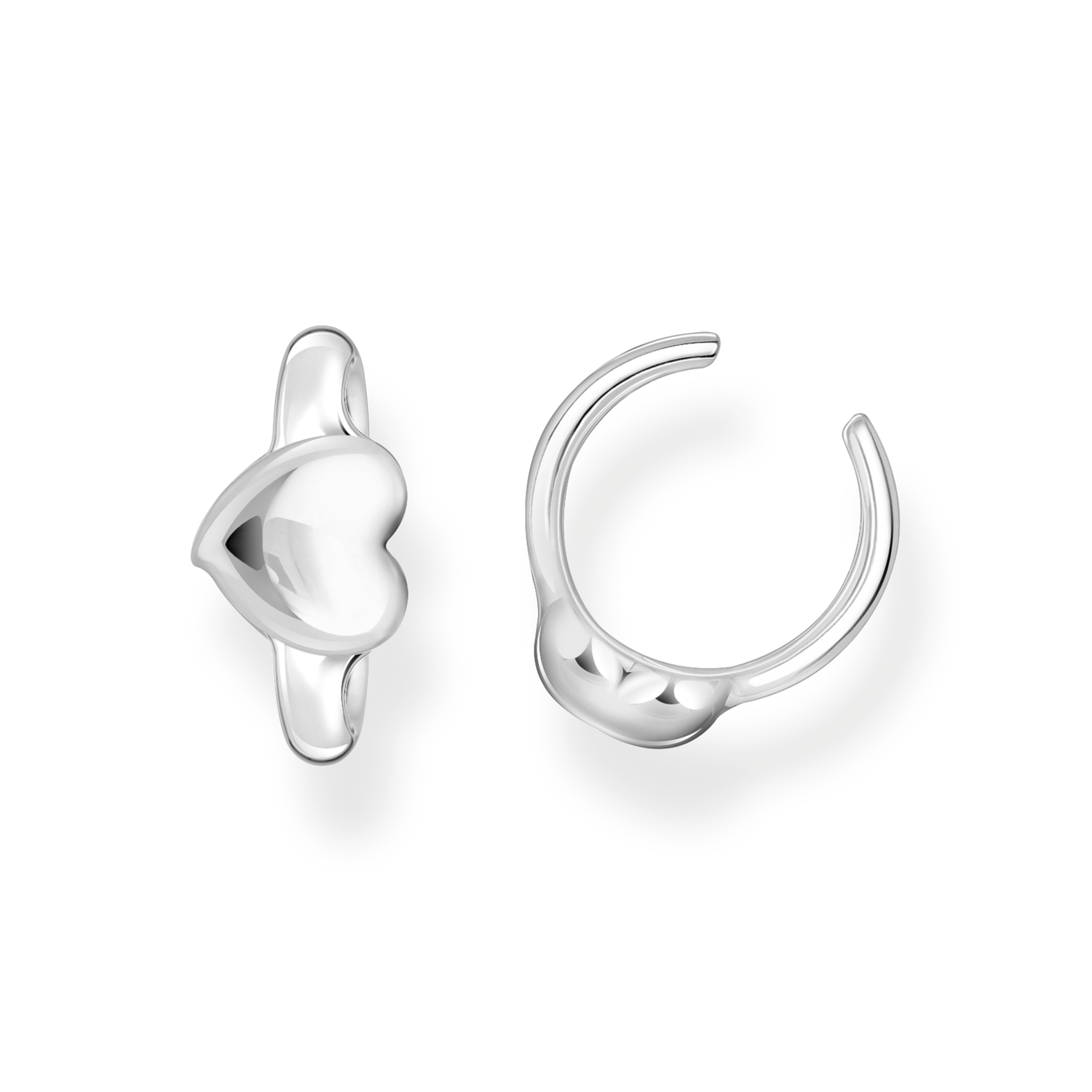 Pendientes en forma de corazón