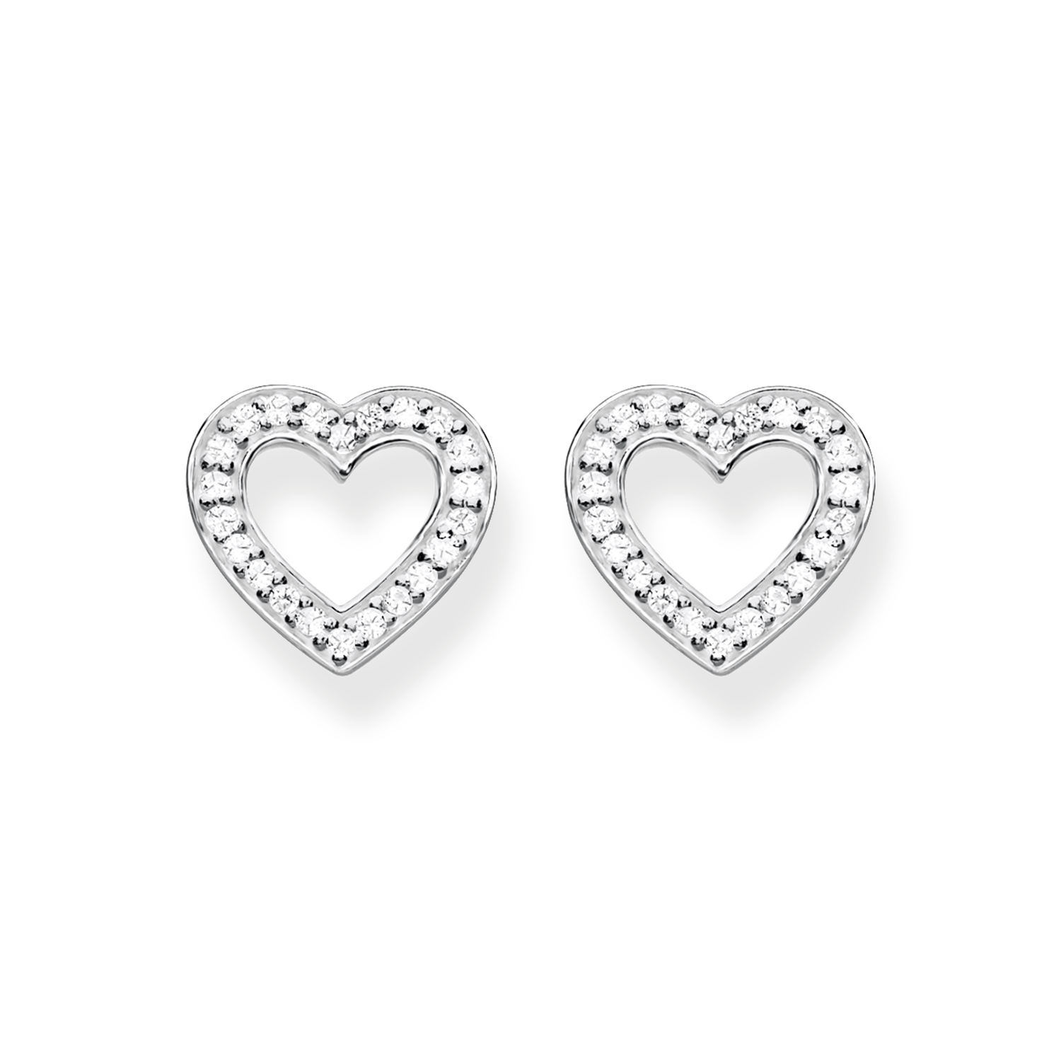 HEART LARGE SILVER
