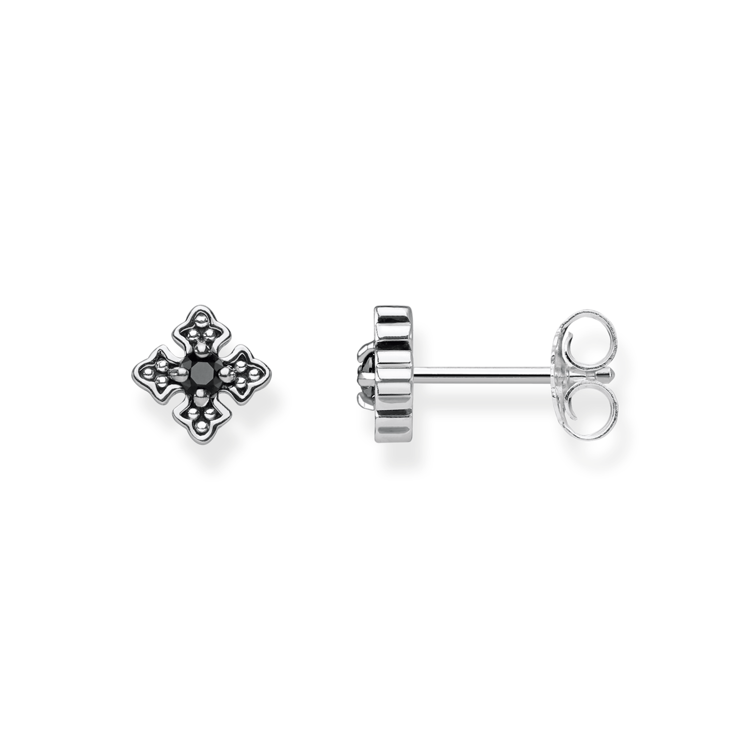 925 Sterling silver, blackened/