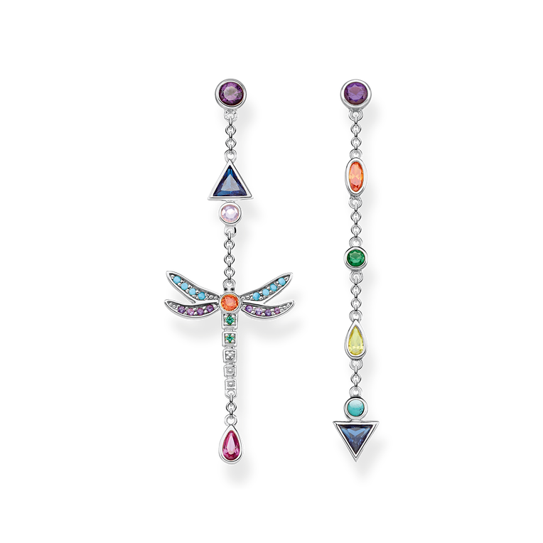 PENDIENTES,PLATA DE LEY 925,ENNEGRECIDA,GEMA VITROCERAMICA,TURQUESA IMITACION,ESMALTE EN FRIO,ICORINDON SINTETICO,ESPINELA SINTETICA,CIRCONITA,MULTICOLOR